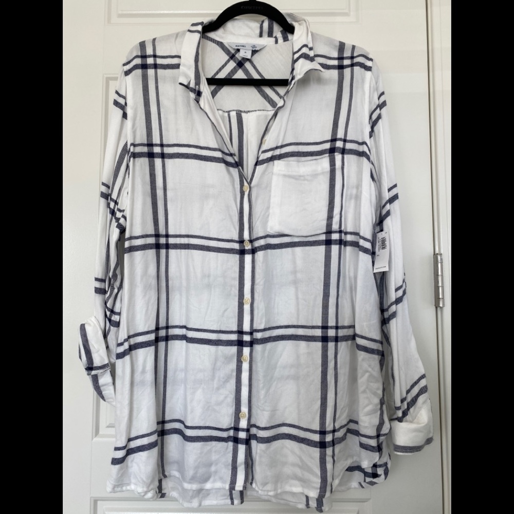 White Flannel Shirt
